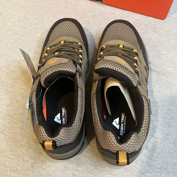 New Ozark Trail Mens Hiker Shoes Size 8 Waterproof, Rubber Outsole Taupe - Picture 12 of 16